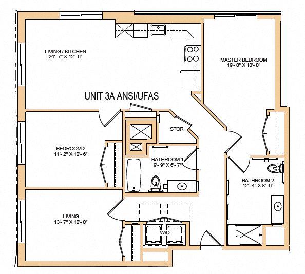 Suite A Floorplan